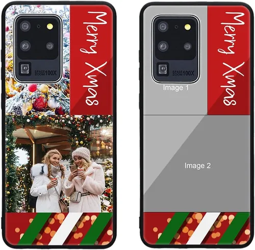Miniatura 70 de Funda de teléfono personalizada para Samsung Galaxy S22+ / S22 Plus 5G, funda de TPU suave de vidrio templado antiarañazos personalizada con foto