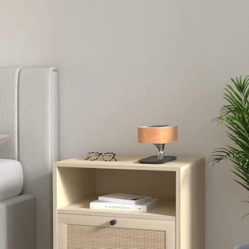Miniatura 2 de Ampulla Lámpara de noche con altavoz Bluetooth y cargador inalámbrico, modo de sueño, regulable sin pasos, 20.00watts