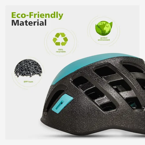 Miniatura 2 de Casco de escalada en roca para adulto, casco ligero ajustable para escalada de árboles en roca trabajo en altura