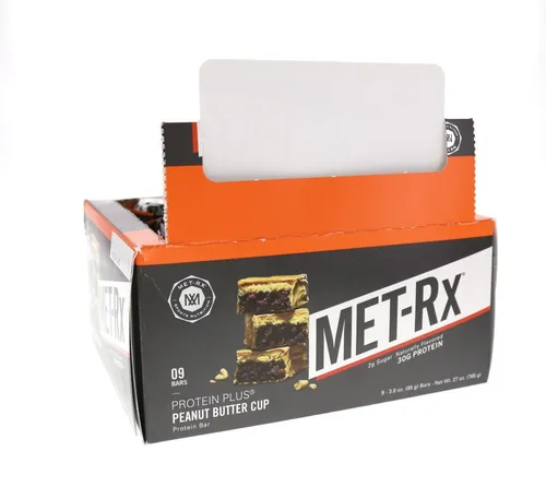 Miniatura 4 de MET-Rx Big 100 barras de proteínas colosales, Blueberry Cobbler, barras de reemplazo de comidas, 4