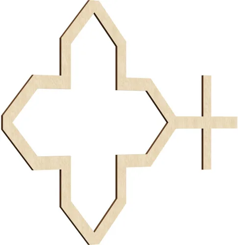 Miniatura 48 de Laird Paneles decorativos de pared de madera con calado, extra pequeños, 13/8 pulgadas de ancho x 7 3/8 pulgadas de alto x 1/4 pulgadas de alto