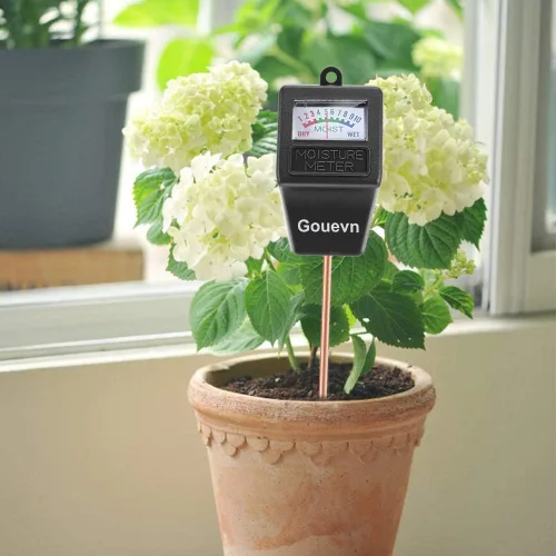 Miniatura 6 de Gouevn Medidor de humedad del suelo, medidor de humedad para plantas en interiores y exteriores, sensor de humedad higrómetro, probador de suelo