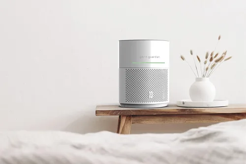 Miniatura 9 de Purificador de aire GermGuardian Airsafe+ HEPA para el hogar, habitaciones grandes de hasta 1043 pies cuadrados con filtro de aire HEPA, luz UV-C