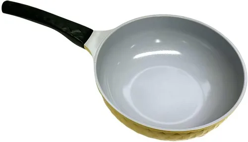 Miniatura 2 de 10" wok de cocina interior y exterior de la capa de cerámica, cacerola hecha en Corea