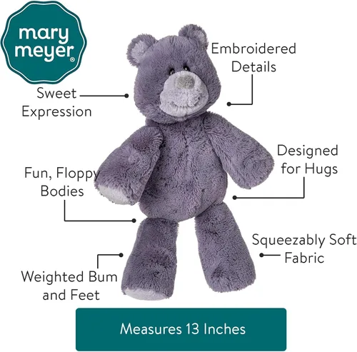 Miniatura 6 de Mary Meyer Juguete suave de peluche del zoológico de malvaviscos de peluche, 13 pulgadas, oso de bayas Berry Bear