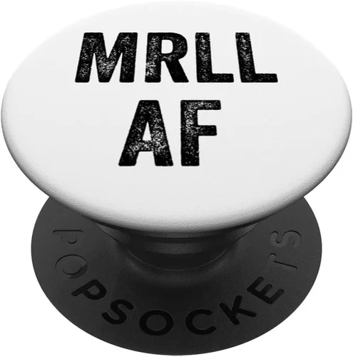 Miniatura 6 de Pride City USA - Funny Amarillo AF PopSockets MagSafe PopGrip for iPhone