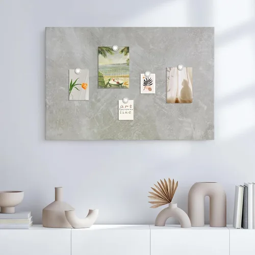 Miniatura 9 de Pizarra de borrado en seco para pared, 24"x18", tablero magnético decorativo, pizarra blanca, tablero de exhibición