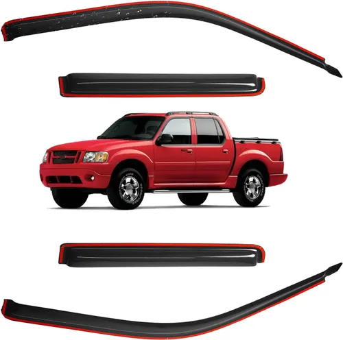 Miniatura 16 de Visor de ventana en canal para Jeep Grand Cherokee WK2 4 puertas SUV 2022, deflector de viento, protector solar y lluvia, adhesivo, a prueba