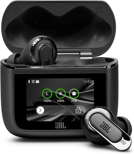 Miniatura 4 de JBL Tour Pro 3 Auriculares inalámbricos con cancelación de ruido con funda gSport (negro)