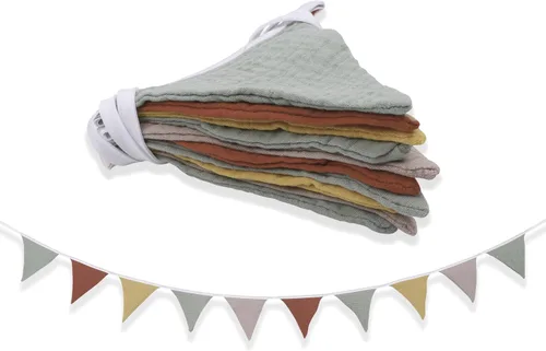 Miniatura 9 de Banderines, Banderines para habitación de bebés y niños pequeños, para decoración de guardería, cumpleaños, boda boho, fiesta de baby shower, evento