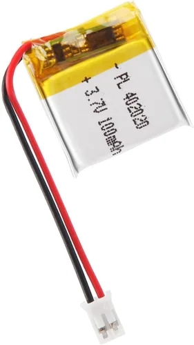Miniatura 25 de 652030 Batería Lipo de 3.7V 350mAh 652030 Cargable Paquete de Batería de Polímero de Litio con Conector JST PH2.0mm para Dispositivo Electrónico