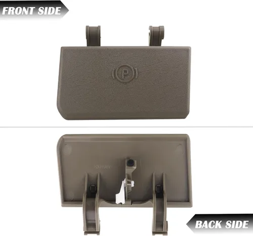 Miniatura 5 de TQPONLY Manija de liberación de freno de estacionamiento (beige) compatible con camiones Dodge Ram 1500 2500 3500 4500 5500