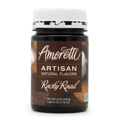 Miniatura 191 de Amoretti - Pasta natural de sabor artesanal de bayas silvestres, 8 onzas, perfecta para helados, bebidas, pasteles y más, sin conservantes, vegana