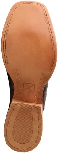 Miniatura 5 de Twisted X Botas de hombre Ruff Stock Western Punta cuadrada ancha - Mrs0067