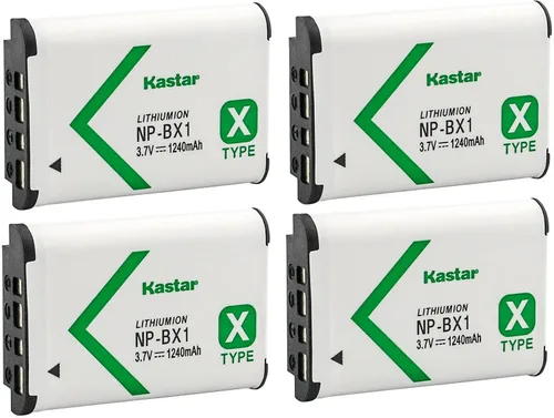 Miniatura 6 de Kastar Paquete de 1 batería de repuesto NP-BX1 para Sony HDR-CX440, HDR-GW66, HDR-GWP88, HDR-MV1, HDR-PJ240, HDR-PJ240E, HDR-PJ270, HDR-PJ270E