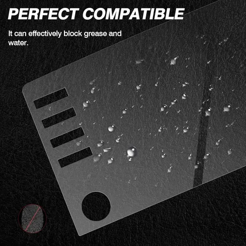 Miniatura 5 de Autorder Protector de pantalla para Honda Civic LX EX Touring Si EX-L 2019-2021 2019-2021 con 4 botones, vidrio templado, pantalla táctil