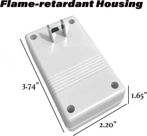 Miniatura 6 de Convertidor de voltaje bidireccional de 100 W, convertidor de voltaje elevador de CA de 110 V a 220 V, transformador reductor de CA de 220 V y 110
