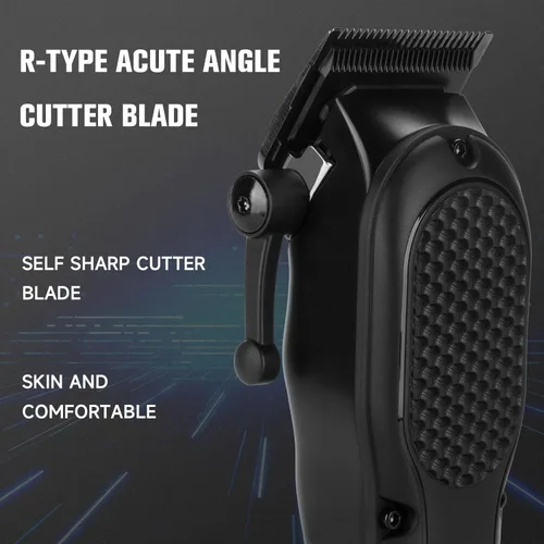 Miniatura 3 de Cortador de pelo para hombres, cortapelos profesional inalámbrico recargable, potente, recortador de barba, herramienta de corte de pelo y aseo