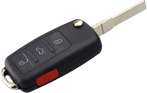 Miniatura 2 de 4 botones de repuesto para llave de coche con mando a distancia para VW Jetta Passat Golf Beetle Conejo GTI CC EOS llavero