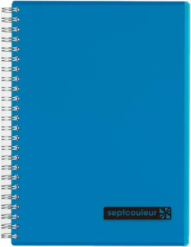 Miniatura 11 de Maruman Septcouleur - Cuaderno rayado - A5, 5.83 x 8.27 pulgadas, 80 hojas/160 páginas, diario de papel rayado universitario de 0.276 in, espiral