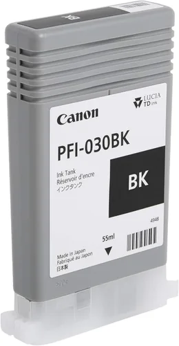 Miniatura 3 de Canon Tinta negra de 1.9 fl oz (PFI-030BK) para Canon imagePROGRAF TA-20 y TA-30 Negro