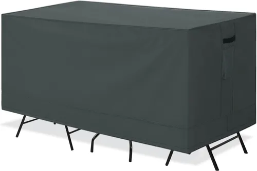 Miniatura 21 de ABCCANOPY Cubierta de Mesa Rectangular Cubierta de Mesa Universal Cubierta de Silla para Exteriores Impermeable y a Prueba de Polvo Resistente al