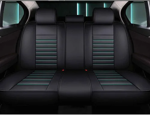 Miniatura 3 de Car Seat Cover Waterproof Full Set Leather, for Dacia Sandero Stepway 3.GEN 2.GEN 2012-2020 2021 2022 2023, Leather 5-Seat Car Seat Covers All