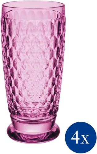 Miniatura 5 de Villeroy & Boch Boston Berry Highball/Tumbler - Juego de 4 unidades, fabricado en Alemania