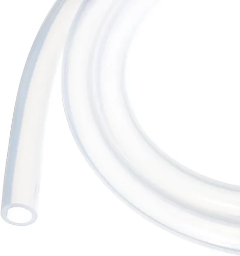Miniatura 20 de Tubería de Silicona Transparente de 6.6 pies 1/4" DI x 3/8" DE Tubería de Plástico Industrial Transparente Mangueras de Silicona Pura para Bomba
