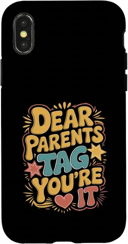 Miniatura 5 de Dear Parents Tag You’re It Leopard Print Case for iPhone XR