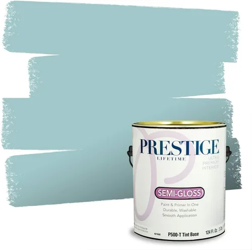 Miniatura 137 de PRESTIGE Pintura interior e imprimación en uno, azul cielo, semi-brillante, 1 galón