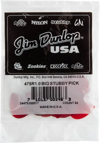 Miniatura 4 de Dunlop - Púas de guitarra grandes y rechonchas, 24