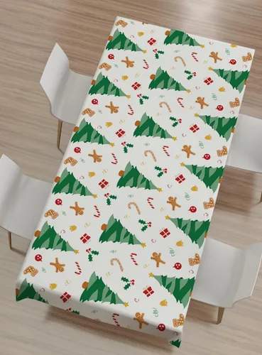 Miniatura 6 de Eid al-Fitr - Juego de 2 manteles de plástico para mesa, para barbacoa, picnic, fiesta, mantel azul, 54 x 108 pulgadas