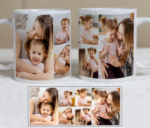 Miniatura 14 de Taza de cerámica personalizada con fotos, taza de café personalizada, personalizable con imágenes, texto, fotos, logotipos - Taza de café