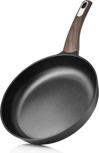 Miniatura 3 de SENSARTE Nonstick Frying Pan Skillet, Egg pan, Omelette Pan, Healthy Cookware Chef's Pan, PFOA Free, 11 Inch, Black Negro clásico