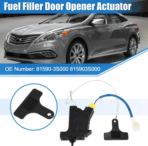Miniatura 2 de X AUTOHAUX Actuador de cerradura de puerta de combustible 81590-3S000 para Hyundai Sonata 2010-2014 para Hyundai Sonata Hybird 2011-2015 Actuador