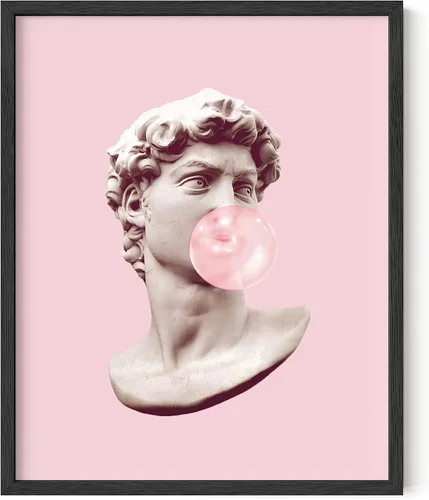 Miniatura 35 de Haus & Hues - Póster rosa con impresión de guepardo para decoración de pared de habitación, decoración artística para pared, sin marco, diseño