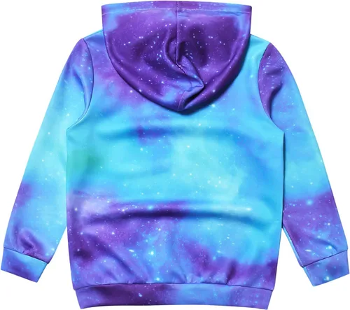 Miniatura 2 de Perfashion - Sudaderas con capucha de novedad para niñas, sudaderas con gorro para niños de 4 a 13 años
