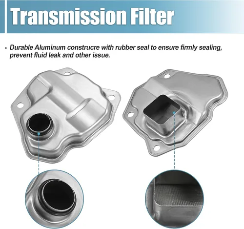Miniatura 4 de X AUTOHAUX 1 Unidades Kit de juntas de cárter de aceite de filtro de transmisión para Nissan Rogue NV200 Juke para Nissan Juke 2011-2017 31728-1XF02