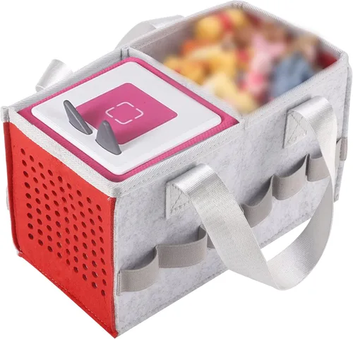 Miniatura 3 de MEILADY-X Funda para el juego de iniciación de Toniebox, bolsa para Tonies Box Kids Estuche rígido con asa Estuche de transporte portátil de viaje