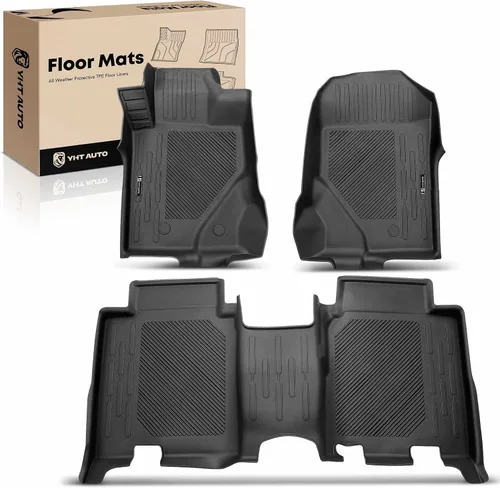 Miniatura 12 de YHTAUTO Tapete de carga compatible con Ford Bronco 2021-2026 (4 puertas), forro de suelo de elastómero termoplástico, protección para todo