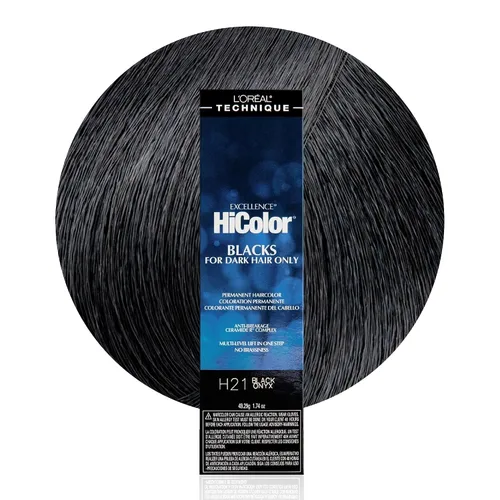 Miniatura 8 de L'Oréal Technique HiColor Violet & Blacks Permanent Hair Color - Anti-Breakage Ceramide R Complex, Multi-Lift with No Brassiness, For Dark Bases