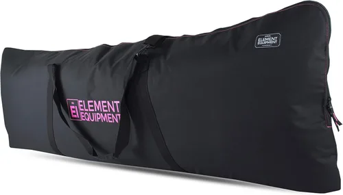 Miniatura 14 de Element Equipment Bolsa acolchada para snowboard, bolsa de viaje para snowboard Negro/Rojo