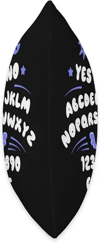 Miniatura 2 de Ouija Board Cute Spirit Board Almohada de 16 x 16 pulgadas, multicolor
