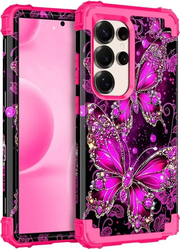 Miniatura 101 de Casetego Funda para Galaxy A16 5G, Tres Capas de Alta Resistencia Robusta a Prueba de Golpes, Protección Completa Rugosa de PC Duro + Parachoques