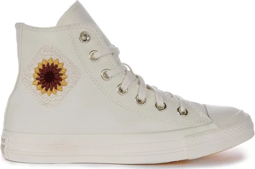 Miniatura 2 de Converse Chuck Taylor All Star Festival - Tenis de ganchillo para mujer, color blanco