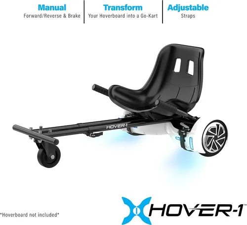 Miniatura 3 de Hover-1 Accesorio para Buggy Hoverboard - Compatible con la mayoría de los hoverboards eléctricos de 6.5" y 8", control de rueda trasera operado a