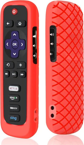 Miniatura 9 de Funda para mando a distancia Roku, cubierta de batería para TCL Smart TV Steaming Stick, funda protectora de silicona para control remoto universal