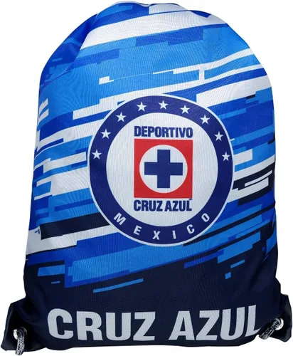 Miniatura 2 de Icon Sports Cruz Azul - Bolsa oficial con cordón para gimnasio y fútbol, 03