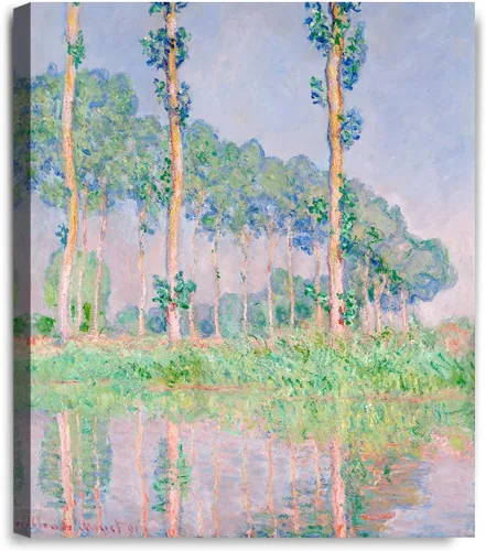 Miniatura 113 de IPIC - Reproducción artística de los lirios de agua de Claude Monet 1906, impresiones giclée coinciden con el marco dorado clásico, arte de pared